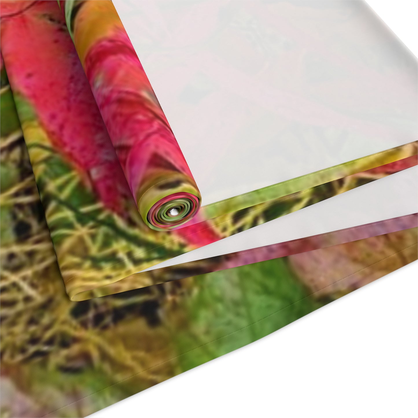 Fall foliage  Leaves Table Runner — Fall Foliage Cotton-Poly Blend