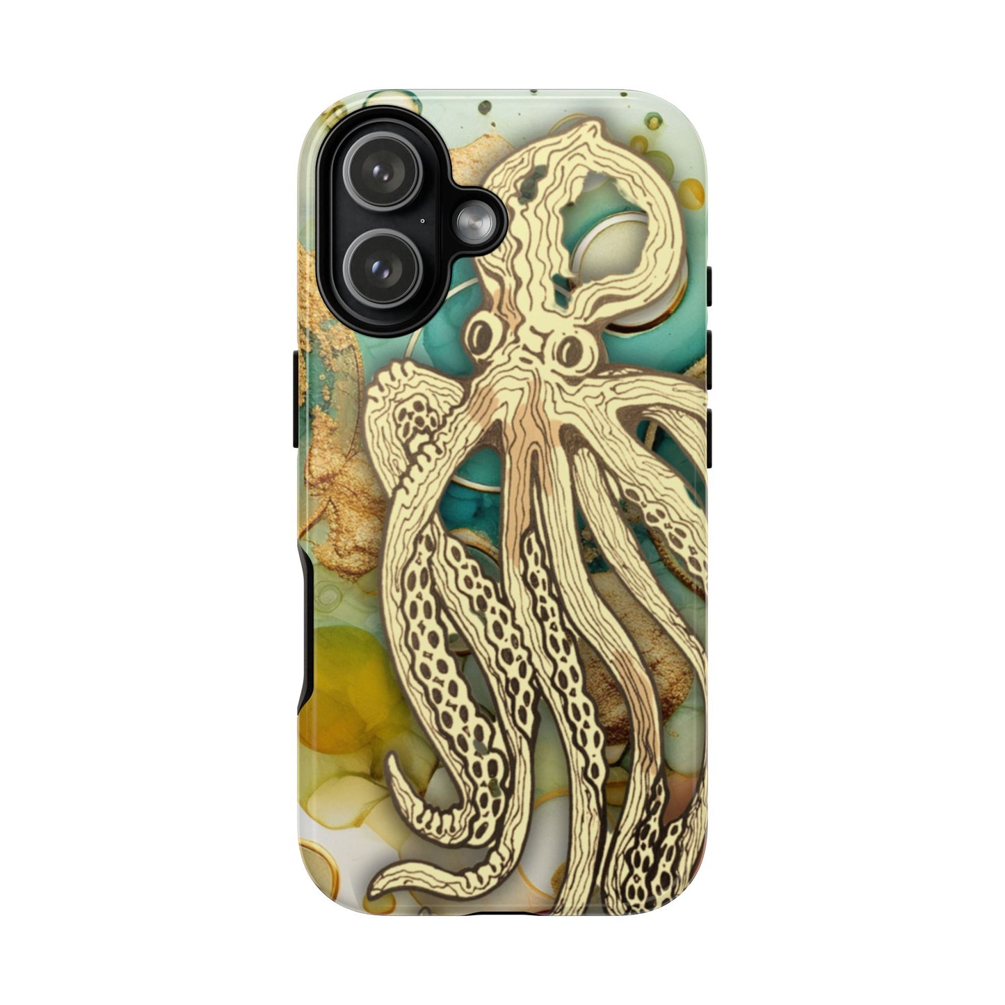Octopus Art Phone Case – Nautical Oceanic Protective iPhone Cover