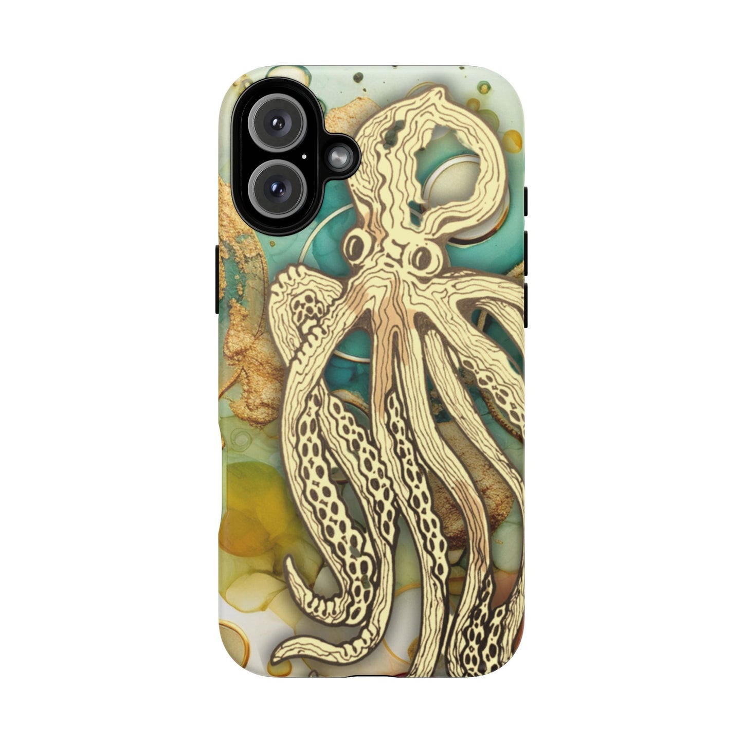 Octopus Art Phone Case – Nautical Oceanic Protective iPhone Cover