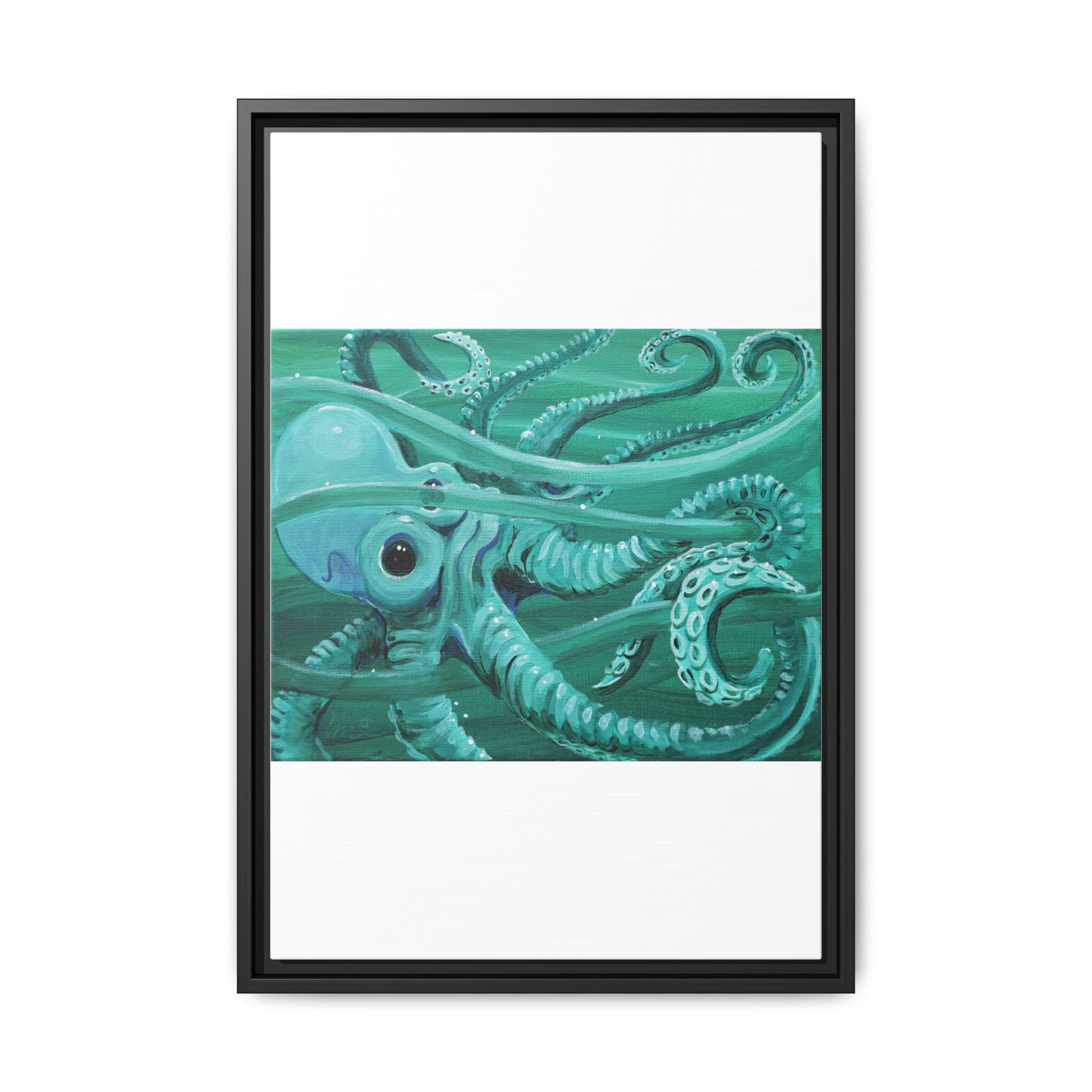 Matte Canvas, Framed (Multi-color)