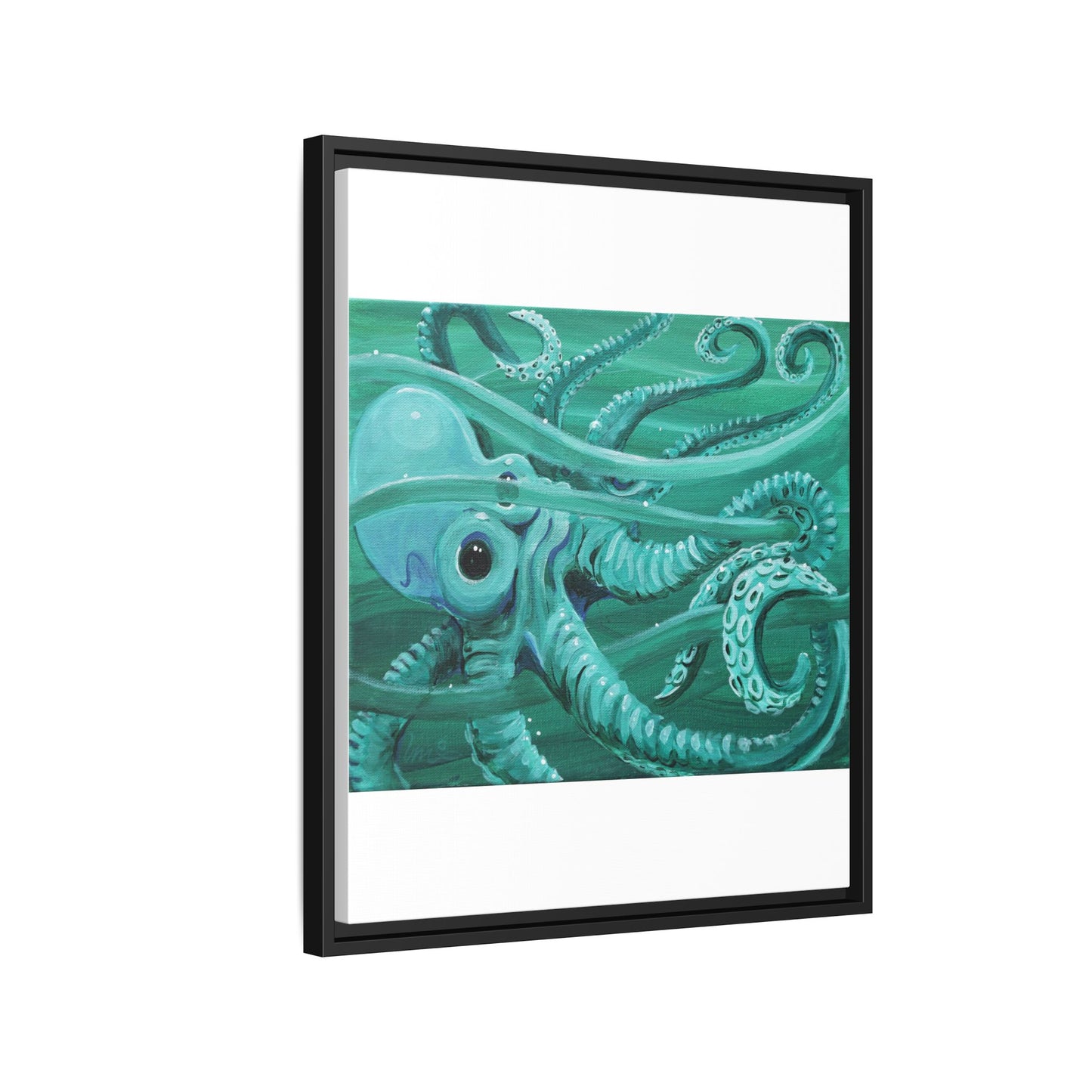 Matte Canvas, Framed (Multi-color)