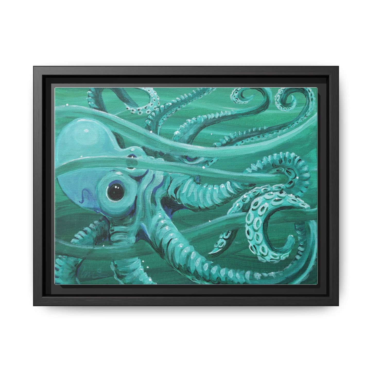 Matte Canvas, Framed (Multi-color)
