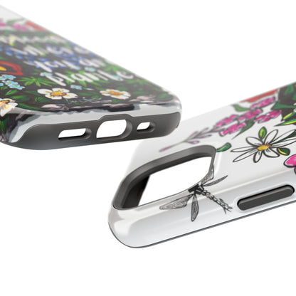 Bloom Where You’re Planted Floral Phone Case — Impact-Resistant