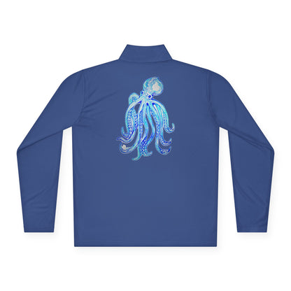 untammed Life Octopus Quarter-Zip Pullover