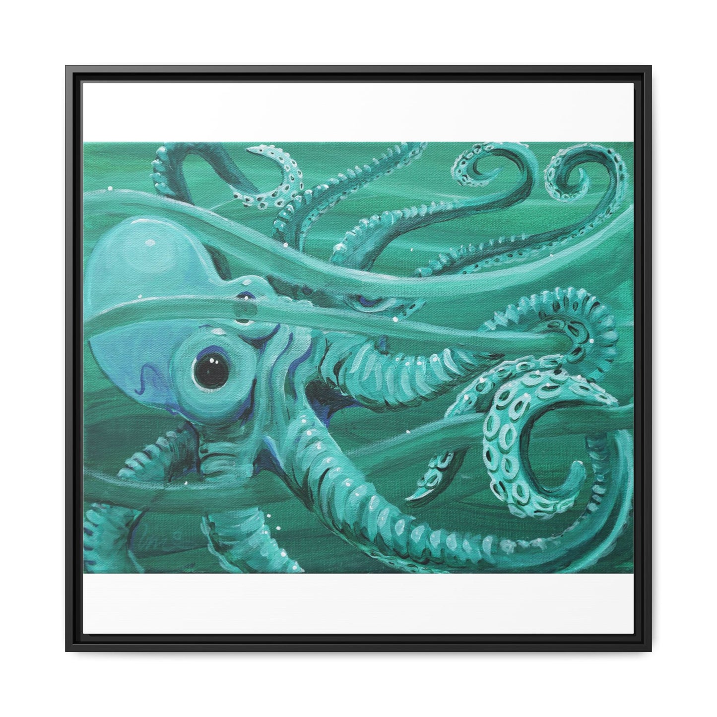 Matte Canvas, Framed (Multi-color)