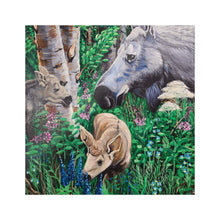Moose Family Die-Cut Sticker — Woodland Wildlife DTF Decal
