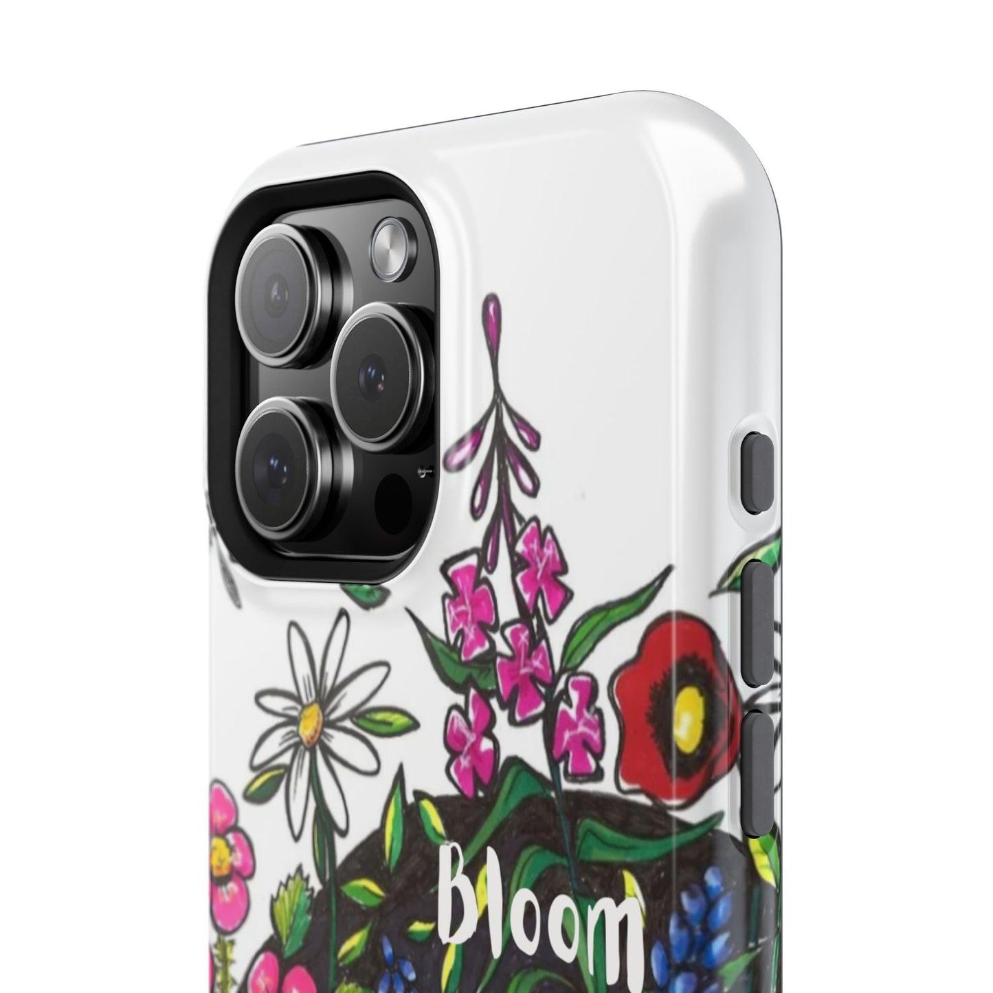 Bloom Where You’re Planted Floral Phone Case — Impact-Resistant
