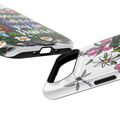 Bloom Where You’re Planted Floral Phone Case — Impact-Resistant