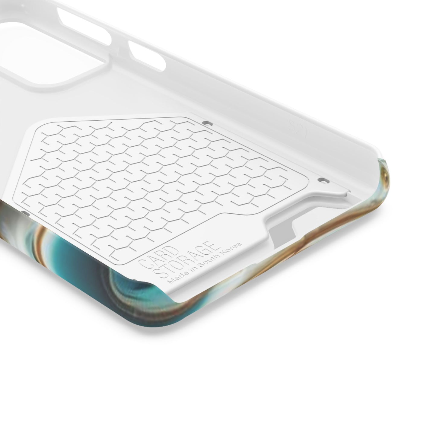 Card-Holder Phone Case — Protective Phone Case with Card Slot, Whimsical Art