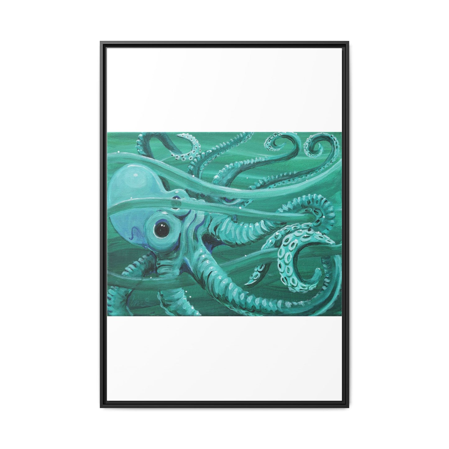 Matte Canvas, Framed (Multi-color)