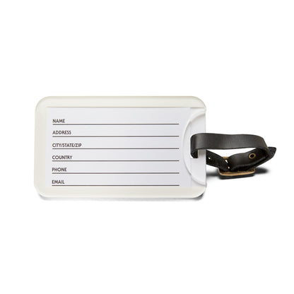 Elopement Wrangler Luggage Tag — Rustic Rodeo Cowboy Travel ID