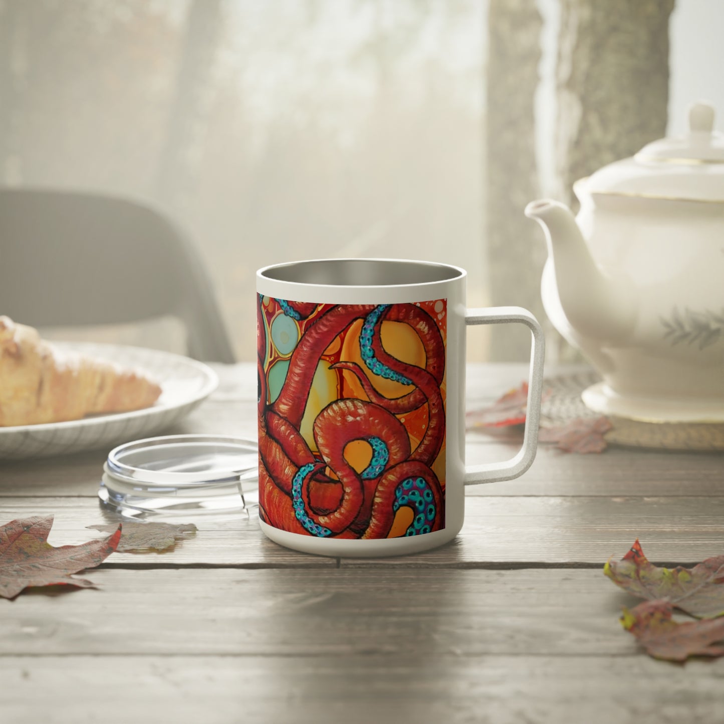 Octopus Sea Creature 10oz Insulated Coffee Mug