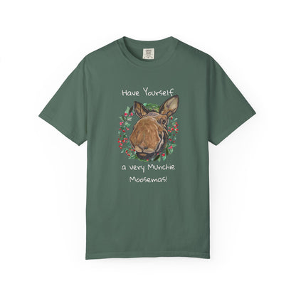 Moose Portrait Tee — Merry Moosemas