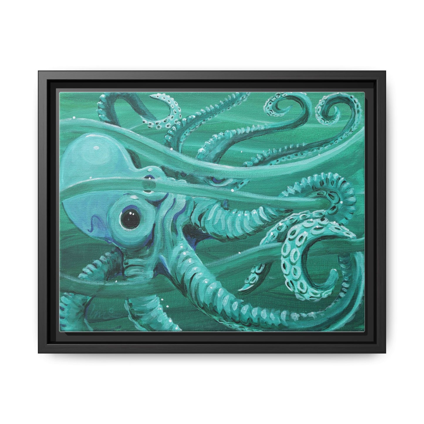 Matte Canvas, Framed (Multi-color)