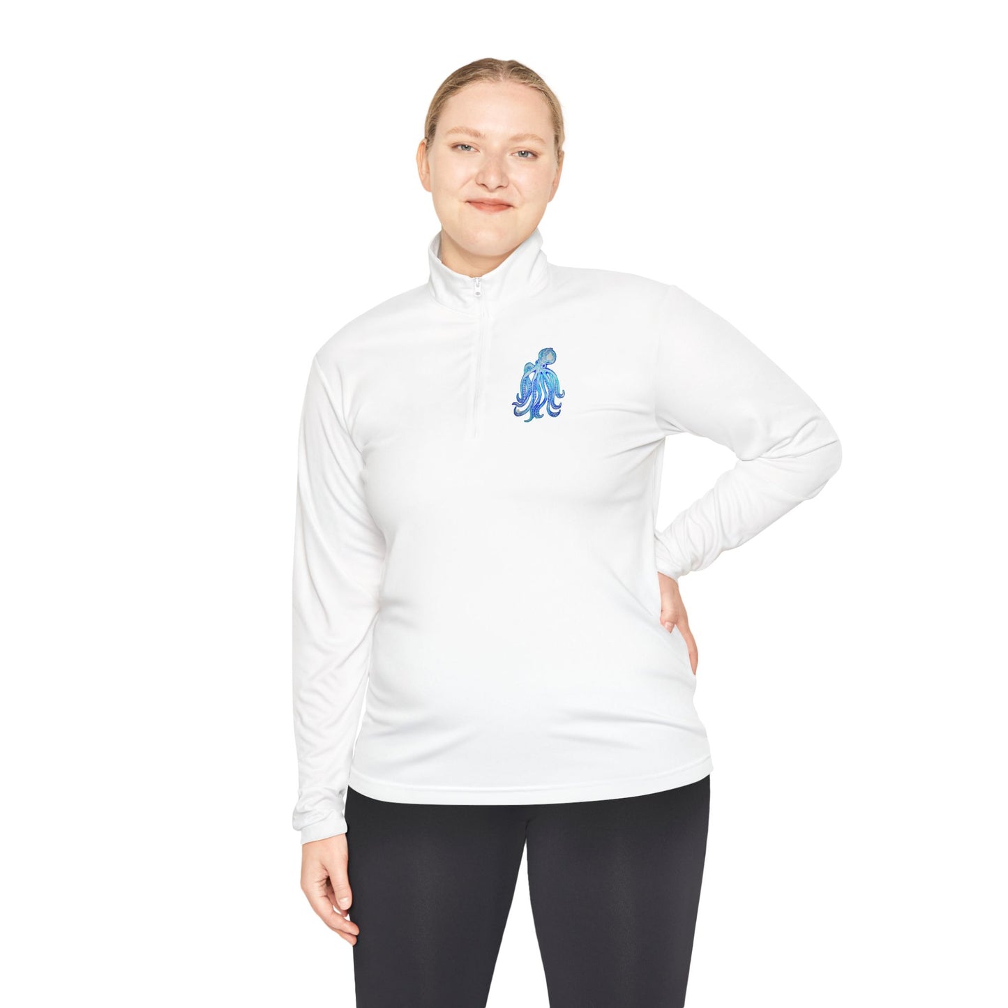 untammed Life Octopus Quarter-Zip Pullover