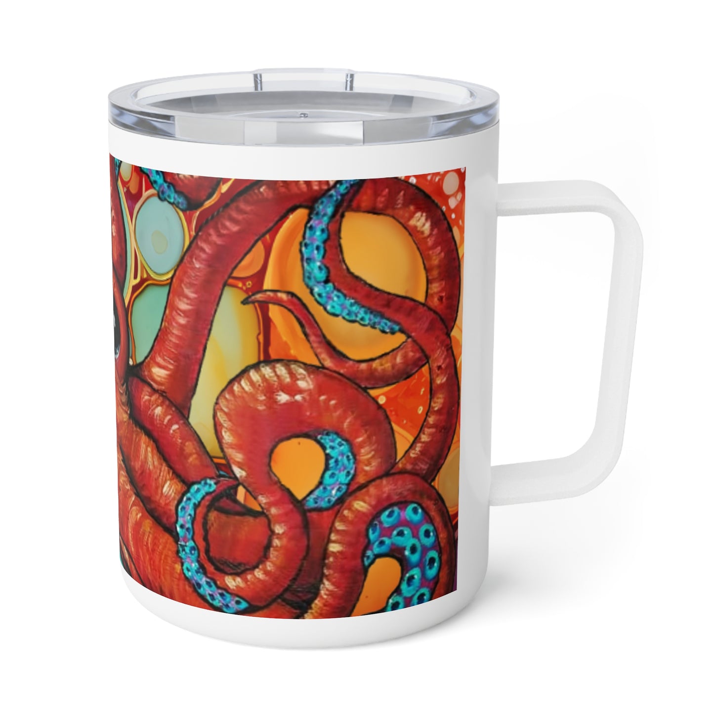Octopus Sea Creature 10oz Insulated Coffee Mug
