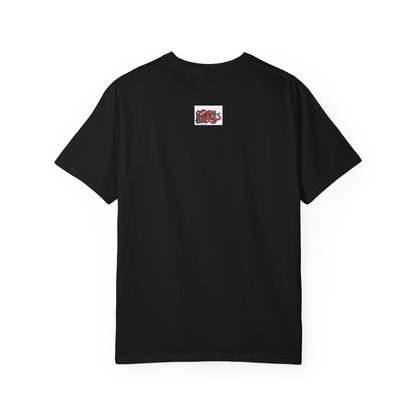 Christmas Puffin Unisex Garment-Dyed T-shirt