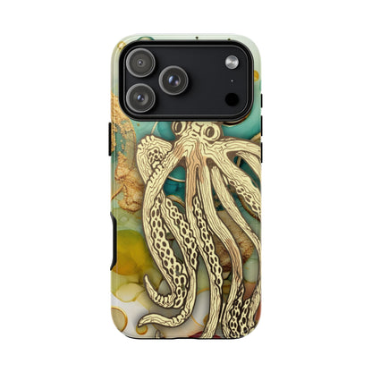 Octopus Art Phone Case – Nautical Oceanic Protective iPhone Cover