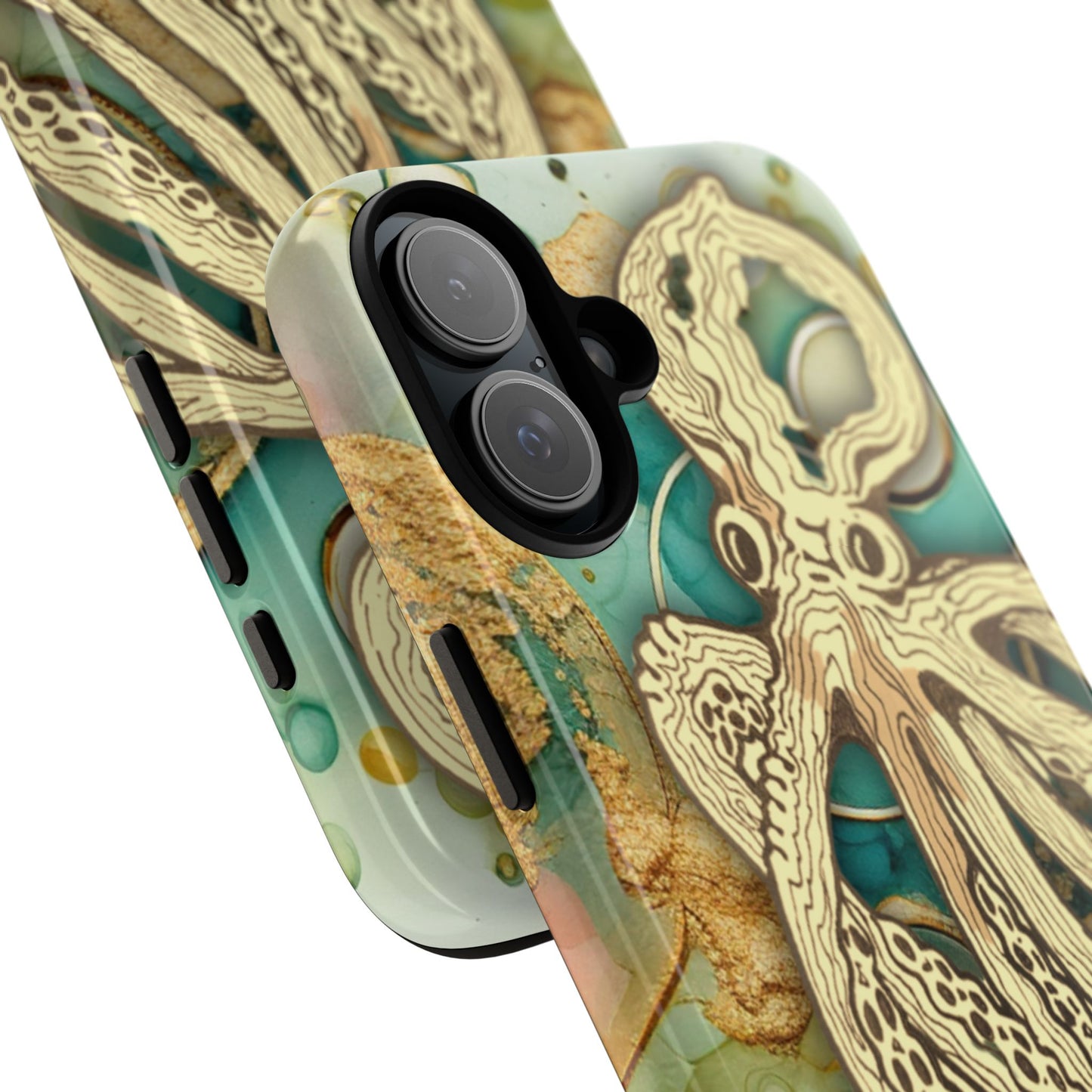 Octopus Art Phone Case – Nautical Oceanic Protective iPhone Cover