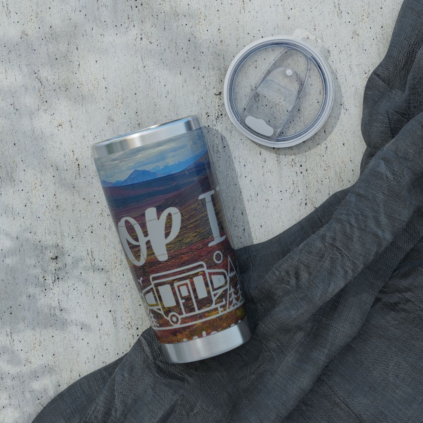 Vagabond 20oz Tumbler — Adventure RV Camper Travel Insulated Cup