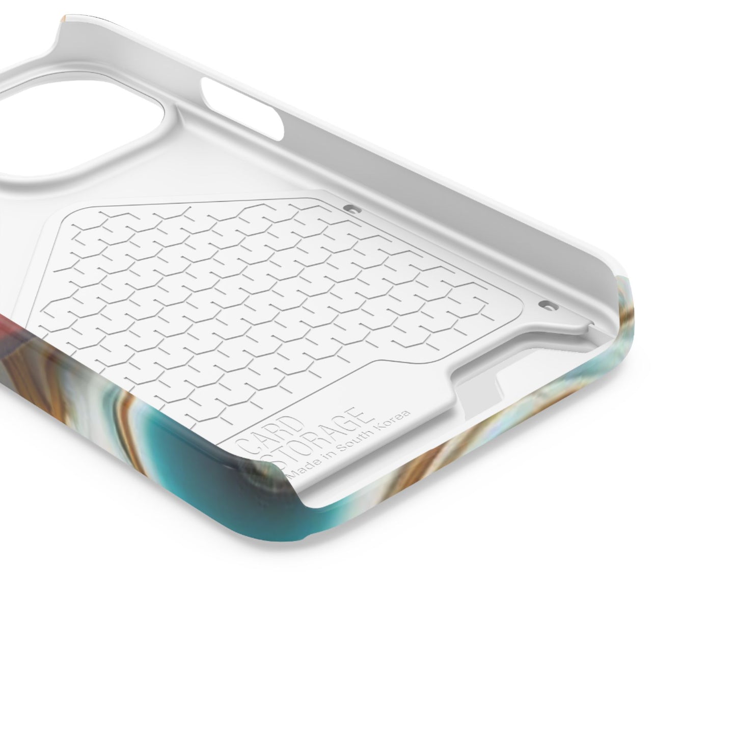 Card-Holder Phone Case — Protective Phone Case with Card Slot, Whimsical Art